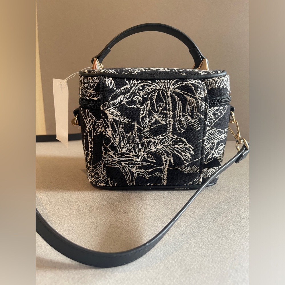 ✨H&M JACQUARD WEAVE TOILE BAG - NEW✨ - Picture 7 of 14